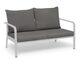 HÅNGER SOFA WHITE FRAME CUSHIONS GRAY-BEIGE
