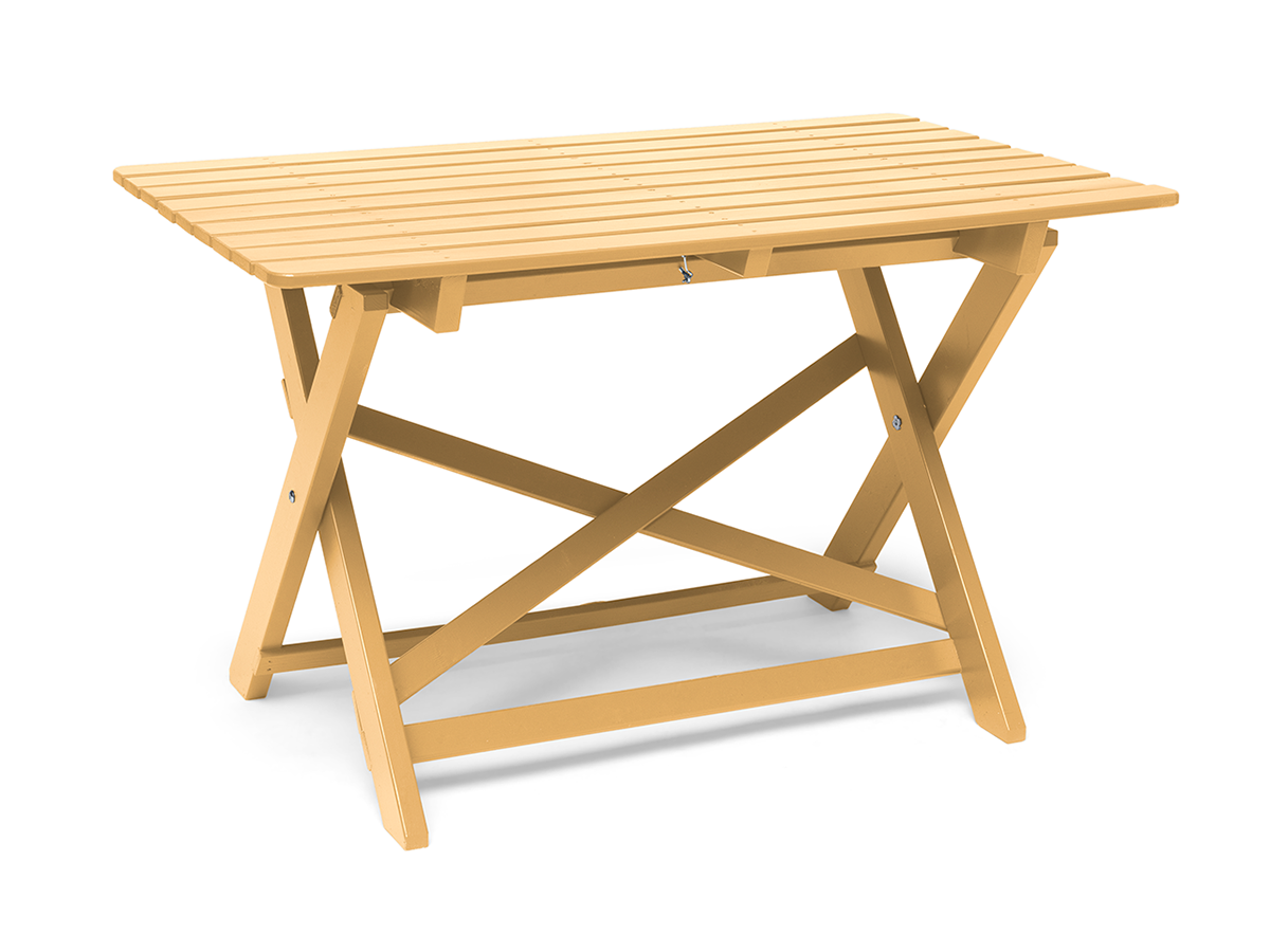 TORPET TABLE 109X67 CM TABLE GOLDEN OCHRE