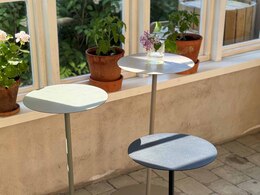 JET SET Ø35X67 CM SIDE TABLE