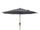 PARASOLL 300 CM PARASOLL MÖRKGRÅ