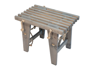 Ecobench 60 Cm Furu Grå Oljad