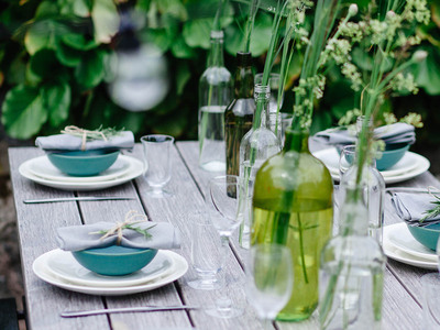 SHABBY CHIC TABLE 86X195 CM