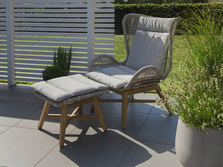 Himmelsnäs Fotpall Beige