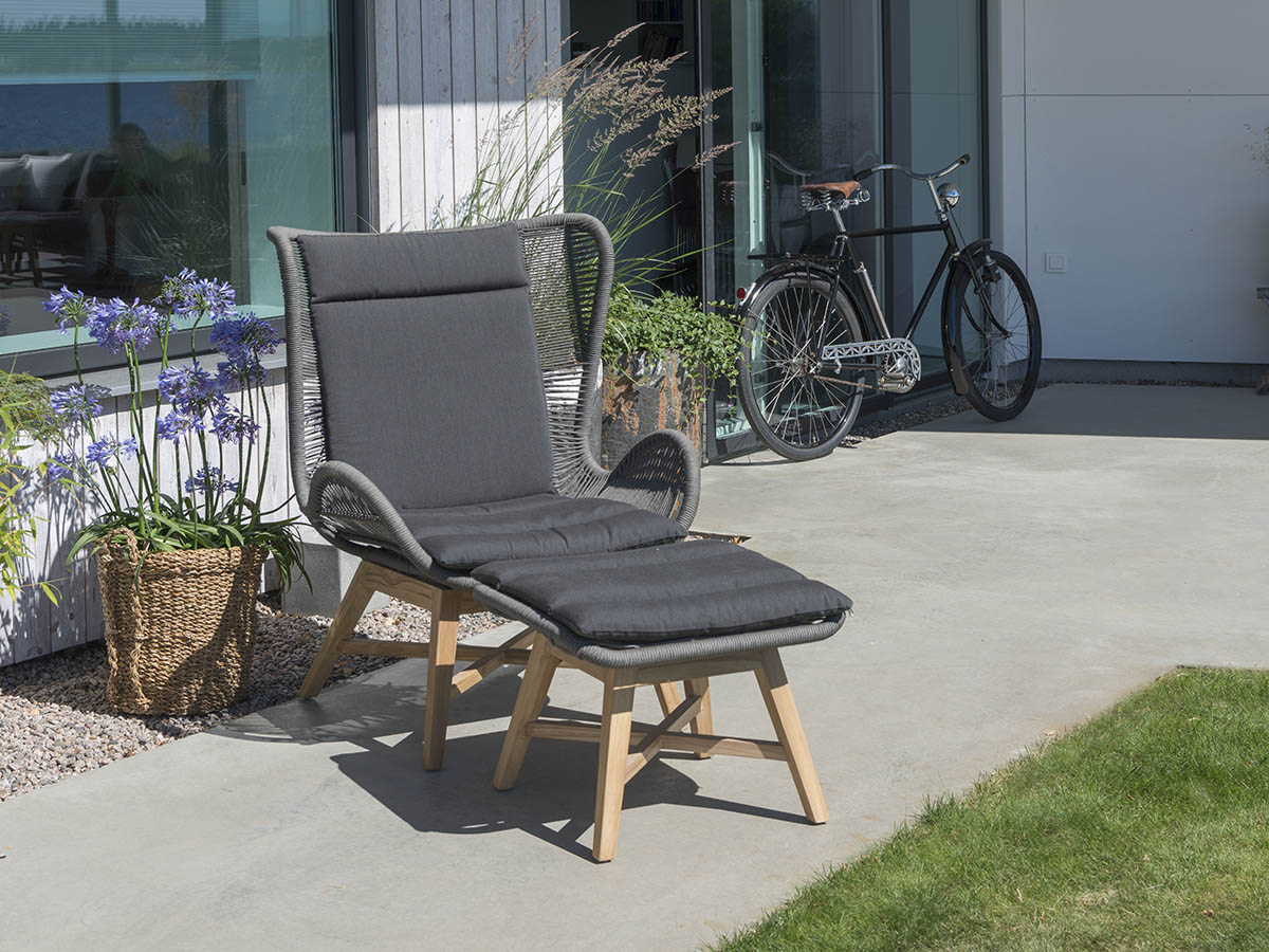 HIMMELSNÄS FOOTSTOOL GREY