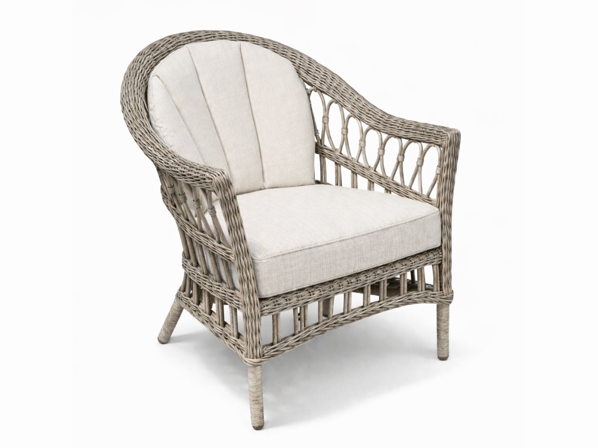 FJÄDERÖ ARMCHAIR GRAY-BEIGE