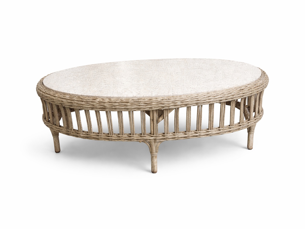 FJÄDERÖ TABLE GRAY-BEIGE